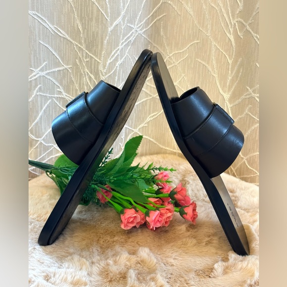 GUCCI SANDAL WOMENS BLACK LEATHER ( Calf) Size 36.5 - Picture 12 of 13